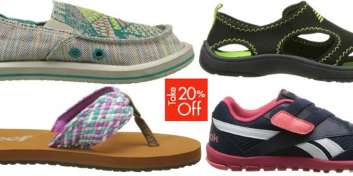 Amazon: Extra 20% Off Select Kids’ Shoes