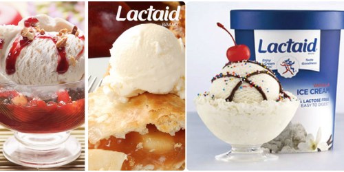 New $1/1 Quart of Lactaid Ice Cream Coupon