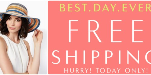 Charming Charlie: Free Shipping on Any Order (Today Only) = Scarves, Sun Hat, & More Just $4.99 Shipped