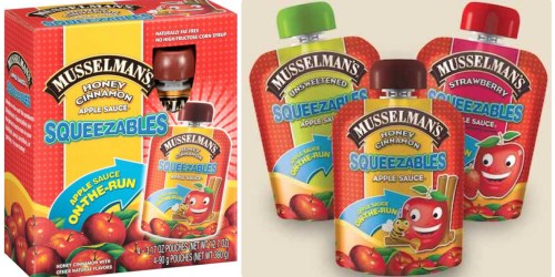 High Value $1/1 Musselman’s Squeezables Coupon