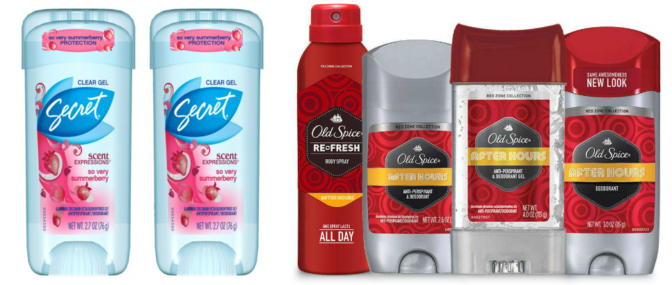 $4.75 in NEW Secret & Old Spice Coupons + More