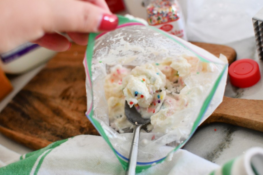 Instant Homemade Ice Cream in a Bag (No Ice Cream Machine Needed!)