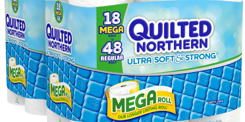 Amazon Prime: 36 MEGA Rolls of Quilted Northern Ultra $16.24 Shipped (Only 17¢ Per Regular Roll)