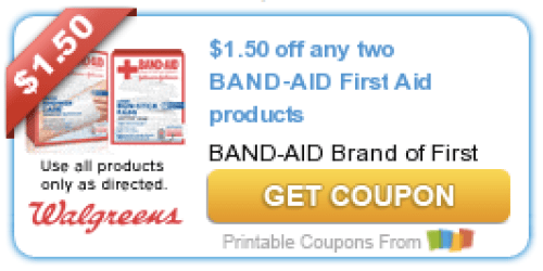 *NEW* $1.50/2 BAND-AID Brand of First Aid Products Coupon = Nice Deals at Target and Walgreens