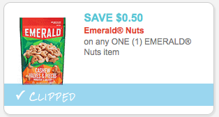 *RARE* $0.50/1 Emerald Nuts Item Coupon = Single Serve Snack Bags Only ...