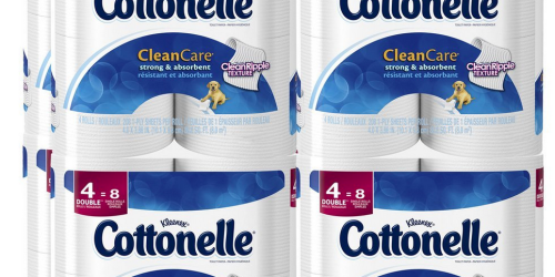 Amazon: Cottonelle Toilet Paper 32 Double Rolls Only $12.08 Shipped (= Just 38¢ Per Double Roll!)