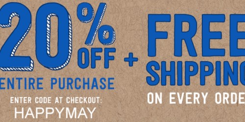 Crazy8.com: Extra 20% Off Entire Purchase + FREE Shipping = Sweet Deals on Swimwear, Dresses, & More