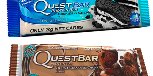 LuckyVitamin.com: Quest Protein Bars As Low As $1.27 Each Shipped (Sugar-Free and Gluten-Free)