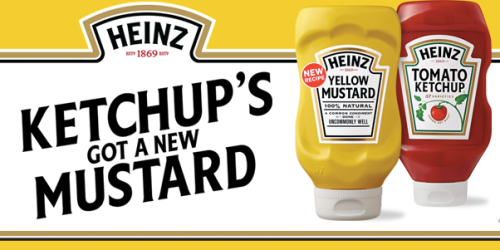 *NEW* $1 Off Heinz Ketchup AND Yellow Mustard Coupon