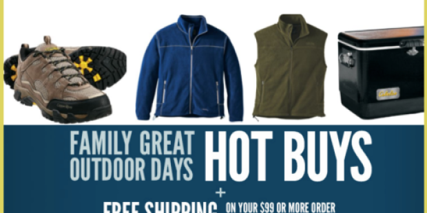 Cabelas: Hot Buys on Hiking Boots, Fleece Jackets, Coolers & More (+ Free Shipping w/ $99 Purchase)