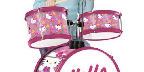 Walmart.com: Hello Kitty Drum Set Only $39 (Reg. $129.97) + Possible FREE In-Store Pickup