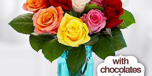 LivingSocial: $30 Voucher to ProFlowers Only $15 = 12 Rainbow Roses, Vase & Chocolates $20.97 Delivered