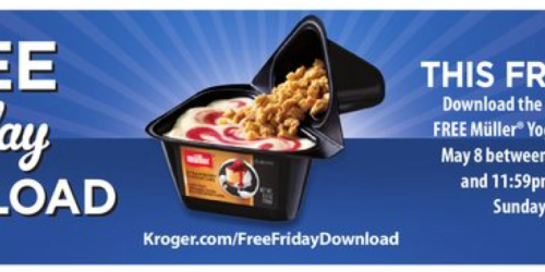 Kroger & Affiliates: FREE Müller Yogurt (Must Load eCoupon Today)