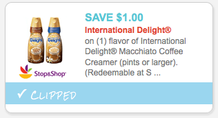 $1/1 International Delight Macchiato Coffee Cream Coupon (Reset ...