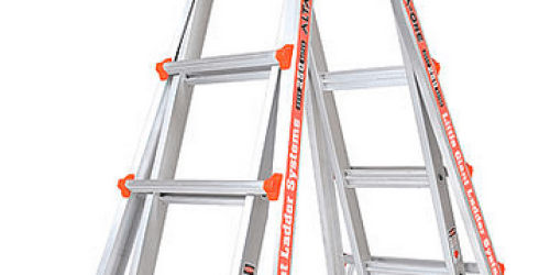 Sears.com: Little Giant 19′ Aluminum Ladder Only $159.96 (Reg. $396.99) + Earn $11.60 in Points & More