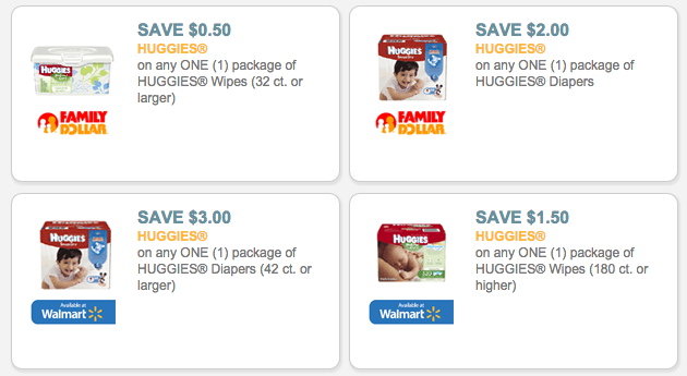 $7 in Huggies Diaper &amp; Wipes Coupons (RESET!) = Awesome Deals at ...
