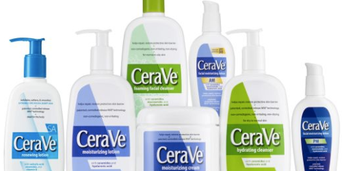 $6 in NEW CeraVe Coupons (NO Size Restrictions!) = Hydrating Cleanser Bars as Low as $1.37 Each at CVS