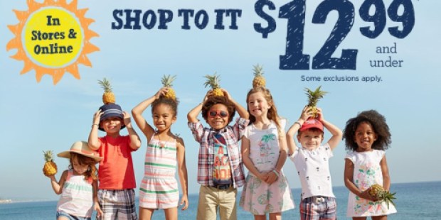 Gymboree.com: Free Shipping on ALL Orders + $12.99 & Under Sale = Jeans and Pants Only $6.99 Shipped