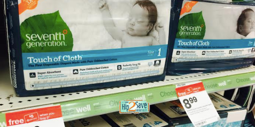 Target: Seventh Generation Jumbo Pack Diapers Only $4.04 (After Gift Card) + Nice Deal on Baby Wipes