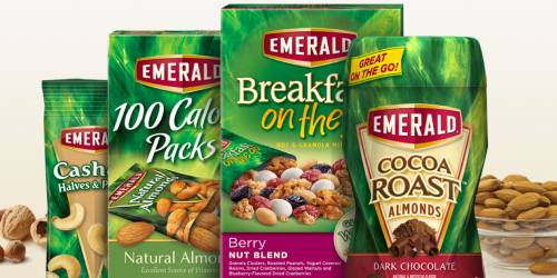 New $1/2 ANY Emerald Nut Items Coupon (No Size Limits) + Upcoming Deal on 100 Calorie Packs at CVS