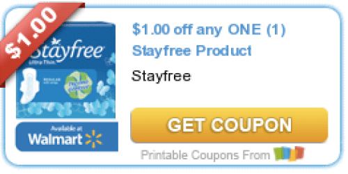 *NEW* $1/1 ANY Stayfree Product Coupon (No Size Restrictions)