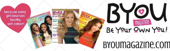 BYOU Magazine Subscription ONLY $7.99 (Self-Esteem Magazine for Girls Ages 7-14)