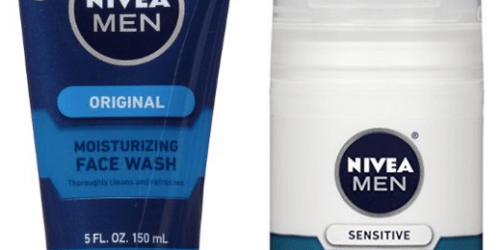 Amazon: Nivea Men Face Wash Only $2.48 Shipped & Sensitive Gel Moisturizer Only $2.56 Shipped