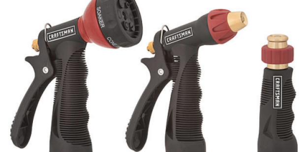 Sears.com: Craftsman 3-pc. Water Hose Metal Nozzle Set Only $8.99 (Regularly $15.99)