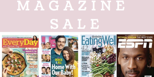 Weekend Magazine Sale: Eating Well, ESPN And Rachael Ray Everyday $4.99 & Lots More