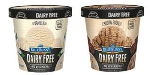 *NEW* $2/1 AND $1/1 Pint of Blue Bunny Dairy-Free Frozen Dessert Coupons