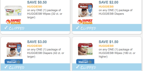 Possible $7 in Huggies Coupons (RESET!) = Awesome Deals at Walgreens, Target & CVS