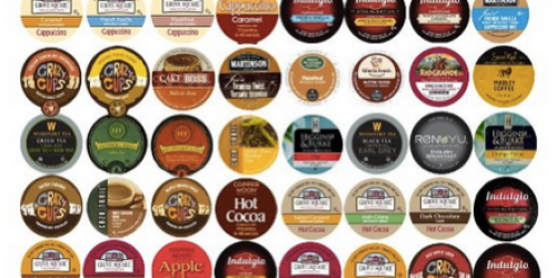 Amazon: Coffee, Tea, & Hot Chocolate K-Cup 50-Count Pack Only $15.44 (Just $0.31 Per K-Cup!)