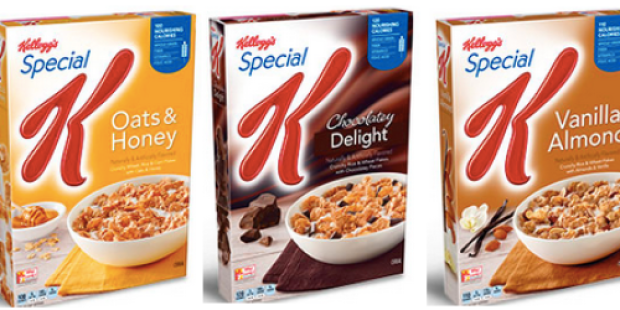 *NEW* $1/2 Kellogg’s Special K Cereal Printable Coupon = Only $1 per Box at CVS