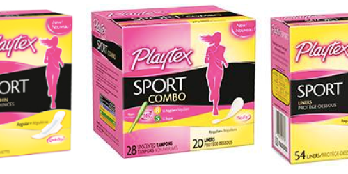 *HOT* $3/1 Playtex Sport Pads, Liners or Combo Pack Coupon = Better than FREE at Target + FREE at CVS