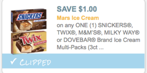 Target: Mars Ice Cream Bars Only $1.60