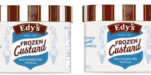*RARE* $1/1 Edy’s Frozen Custard Printable Coupon = 32-oz Container ONLY $1.62 at Target