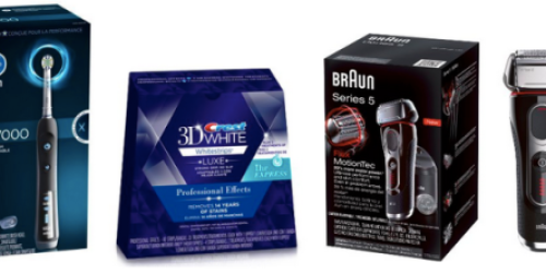 Amazon: 50% Off Select Crest, Oral-B and Braun Products (Braun Series 5 Razor ONLY $99.99)
