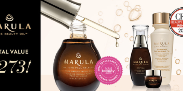 Giveaway: One Reader Wins Marula Oil Prize Package Valued at $273 (+ Free Shipping on Any Order)