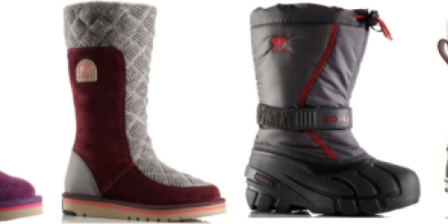 *HOT* Sorel Last Chance Sale: Amazing Buys on Boots AND Slippers for Entire Family (As Low As $8.99)
