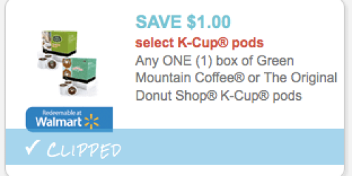 Target: Green Mountain & Donut Shop K-Cups Only 50¢ Each (Ends Tomorrow!)