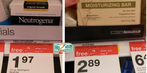 Target: Neutrogena Facial Bars Only 30¢ Each (After Gift Card) – No Coupons Needed + More