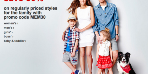Target.com: 30% Off Regular Priced Apparel = Girl’s Dresses as low as $6.64 Shipped + More