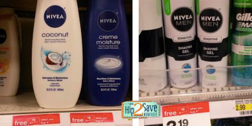 Target: Nice Deals on Nivea Personal Care Items, Glade Products, Schick Products & More