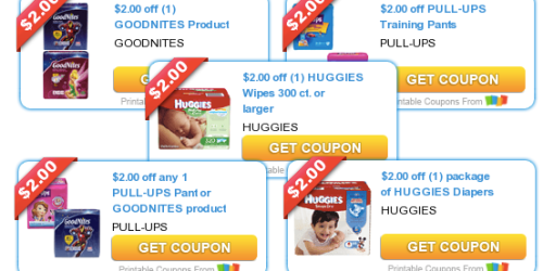 $10 Worth of NEW Huggies Coupons