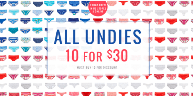 Aerie: Panties Only $3 Each Shipped (Regularly up to $12.50!) – Today Only