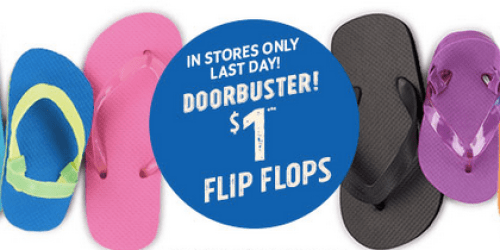 The Children’s Place: LAST DAY for $1 Flip Flops In-Store Only (+ Free Shipping on All Online Orders)
