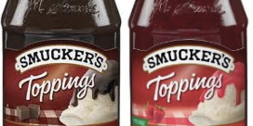 Target: Smucker’s Ice Cream Toppings Only 94¢