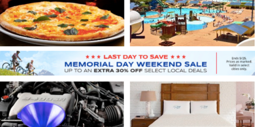Groupon Memorial Day Sale: Extra 30% Off Select Local & Goods Deals (Ends Today!)