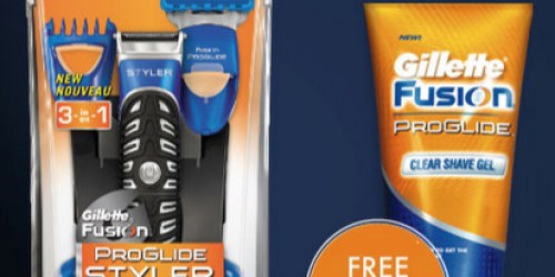 Staples.com: Gillette Fusion ProGlide Styler Bonus Pack with Shave Gel Only $11.99 Shipped (Reg. $28.98)