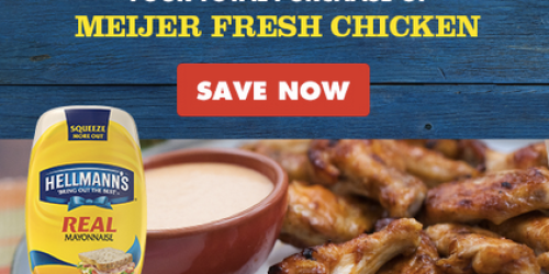 Meijer: Buy 2 Hellmann’s Products AND Get $2 Off Meijer Fresh Chicken (+ Buffalo Chicken Wings Recipe)
